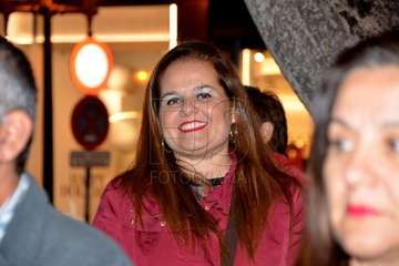 Encendido de la decoración navideña e inauguración del belén canario de Los Llanos  (Foto Francisco Javier Santana)